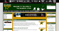 Desktop Screenshot of millbrookhockey.com