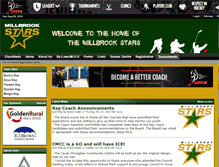 Tablet Screenshot of millbrookhockey.com